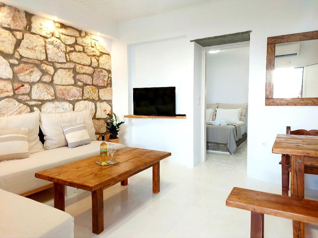 Villa Doriana In Pelekouda Pollonia Exteriér fotografie